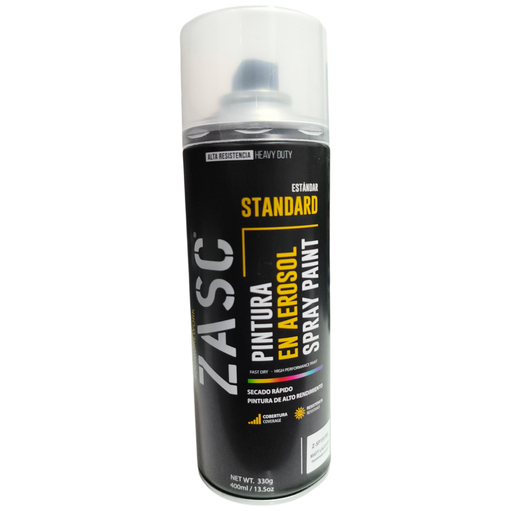 Aerosol uso general transparente mate 400ml ZASC