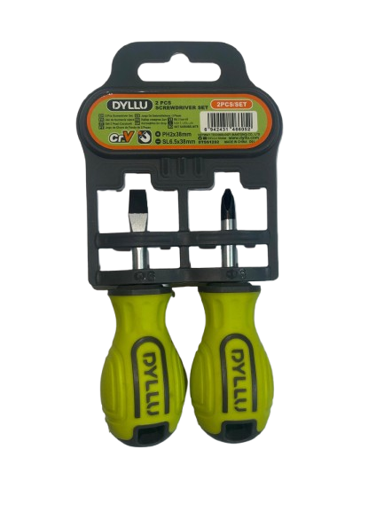 Destornillador crV 38mm DYLLU (set 2pz)