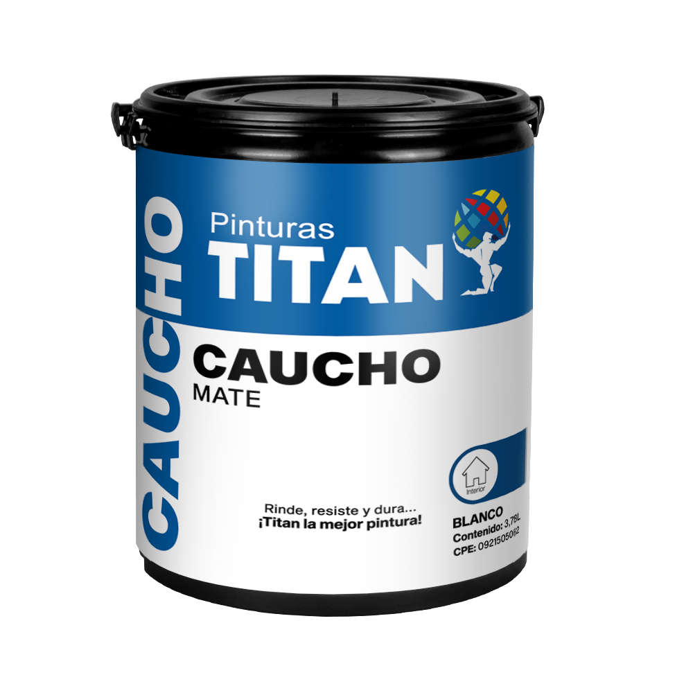 Pintura de caucho blanco titan MANPICA (Galón)