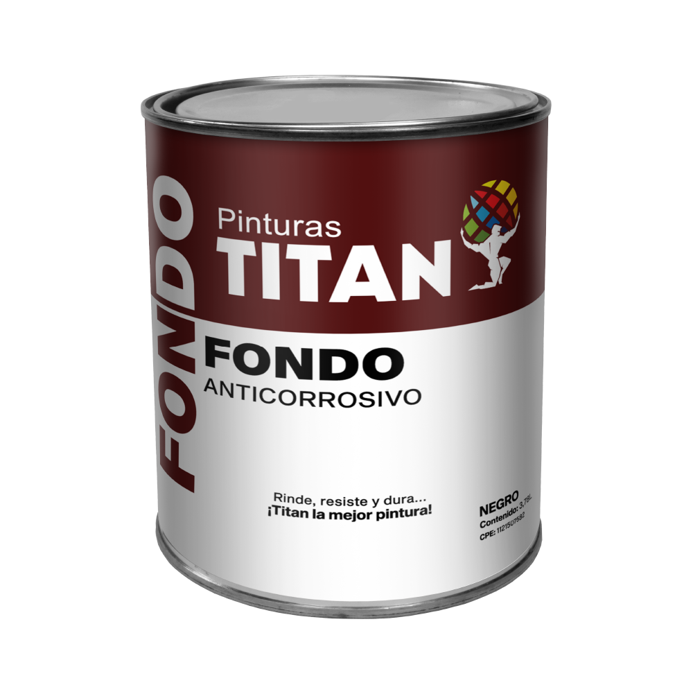 Fondo anticorrosivo gris titan MANPICA (1/4 galon)
