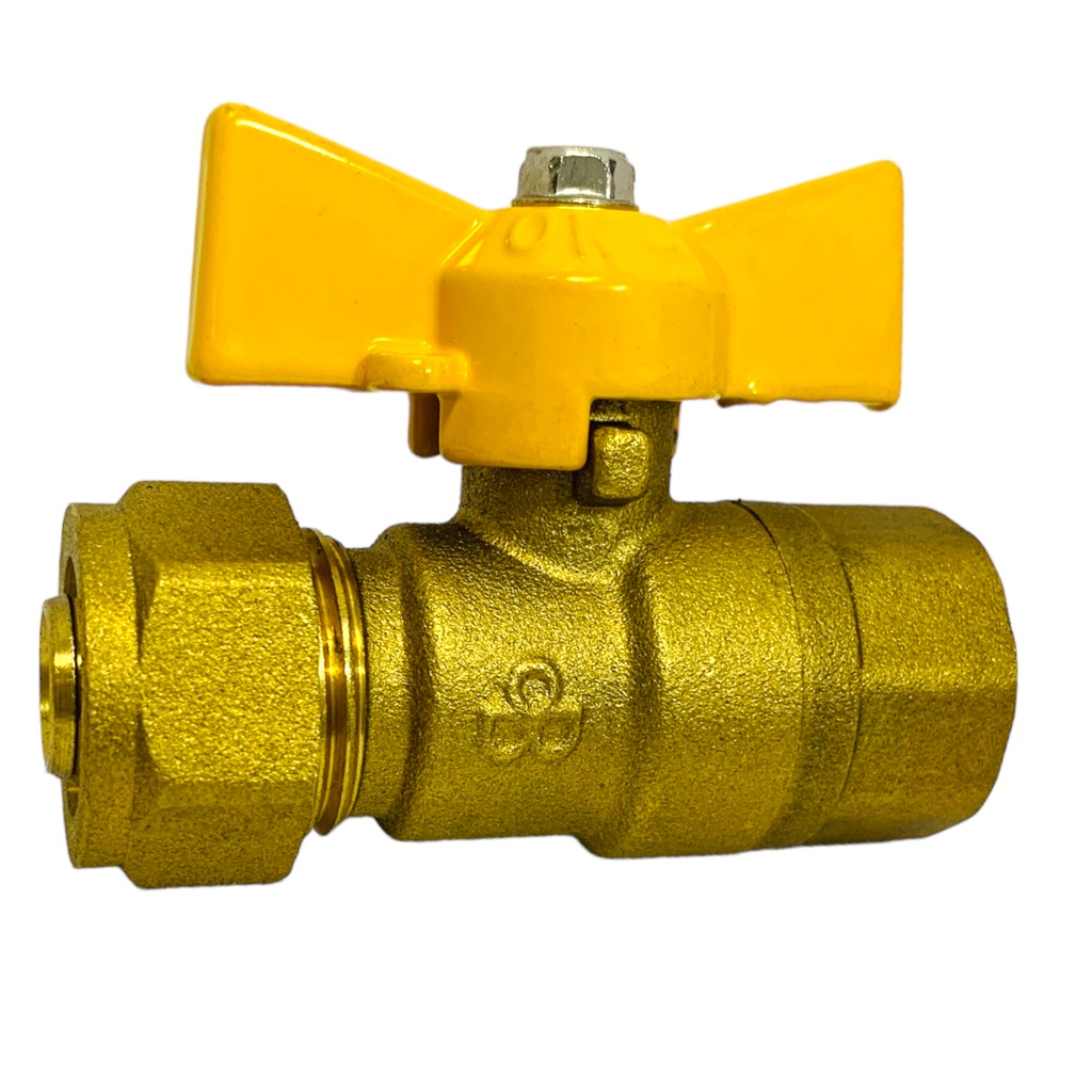 Válvula para gas hr1/2" x 16mm GRIVEN