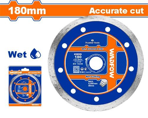 Disco de corte diamantado turbo 7" WADFOW