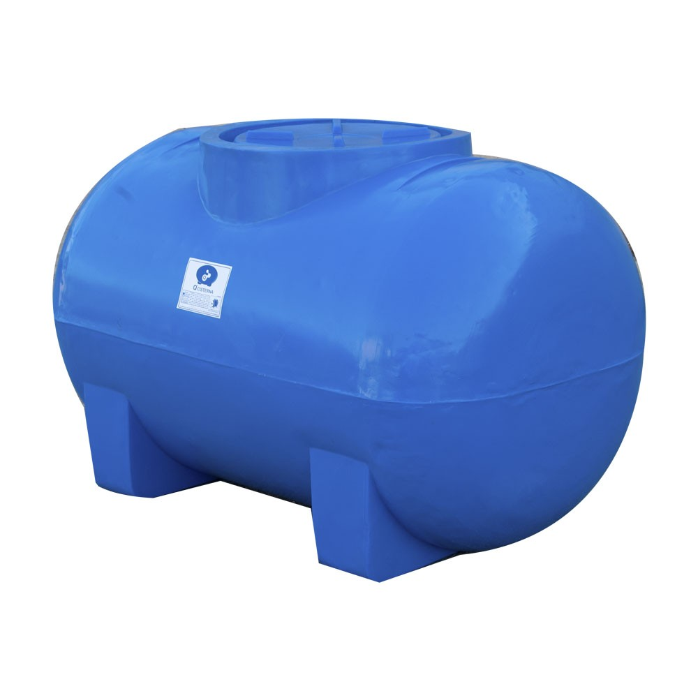 Tanque horizontal cisterna 1.000lts QTANQUE