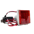 Indicador de amperaje ad101-22ms rojo 0-100a cuadrado ANDELI