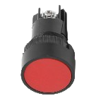 Interruptor de boton rojo 1 nc+1 no ANDELI