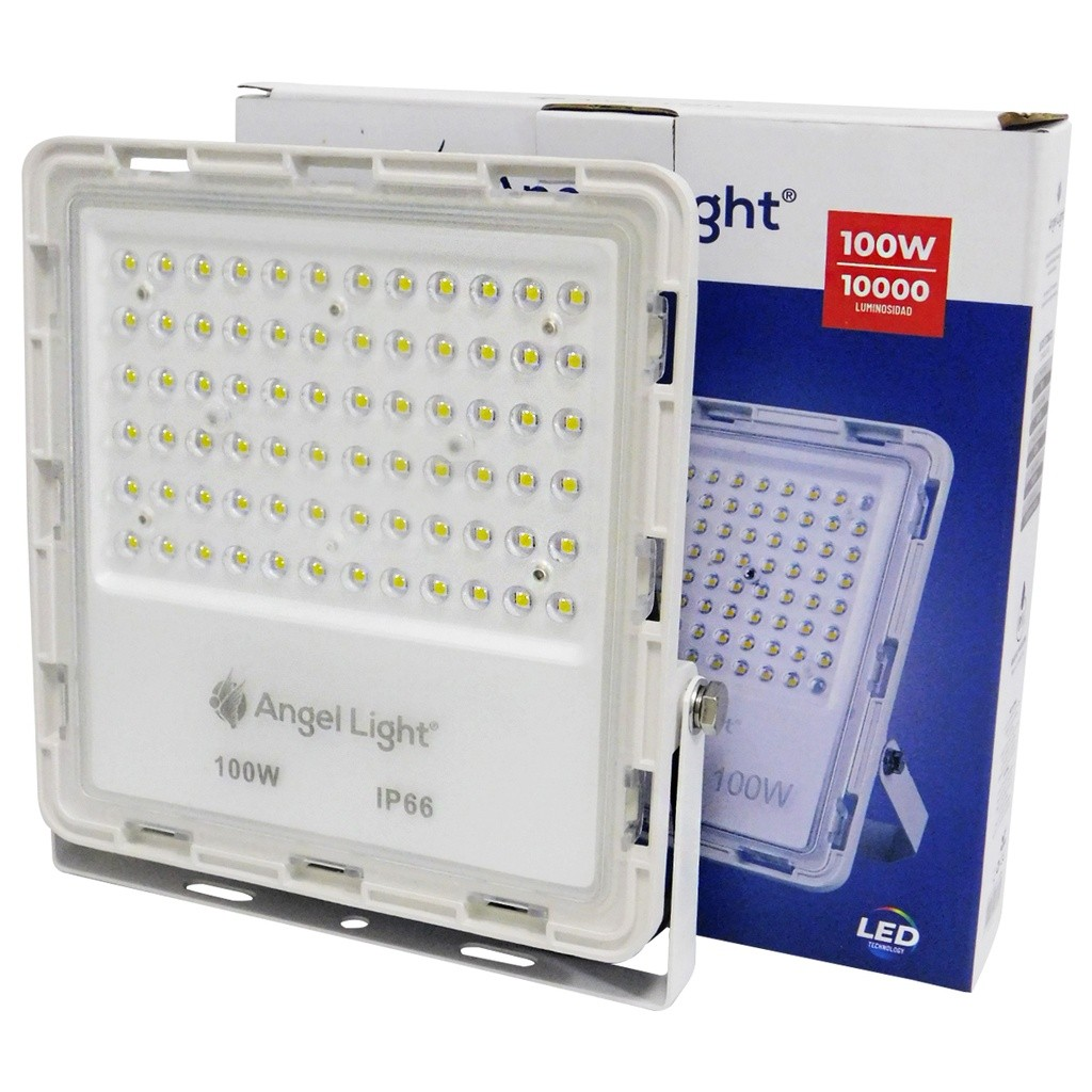 REFLECTOR LED MULTIVOLTAJE 100W BLANCO ANGEL LIGHT