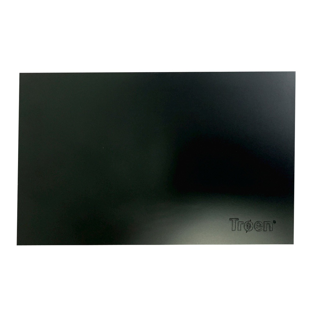 Tapa ciega para empotrar TROEN (negro)
