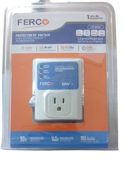 Protector de voltaje aire acondicionado FERCO (20amp)