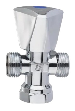 Llave de arresto doble hr1/2" x mr1/2" x mr1/2" BELT-G