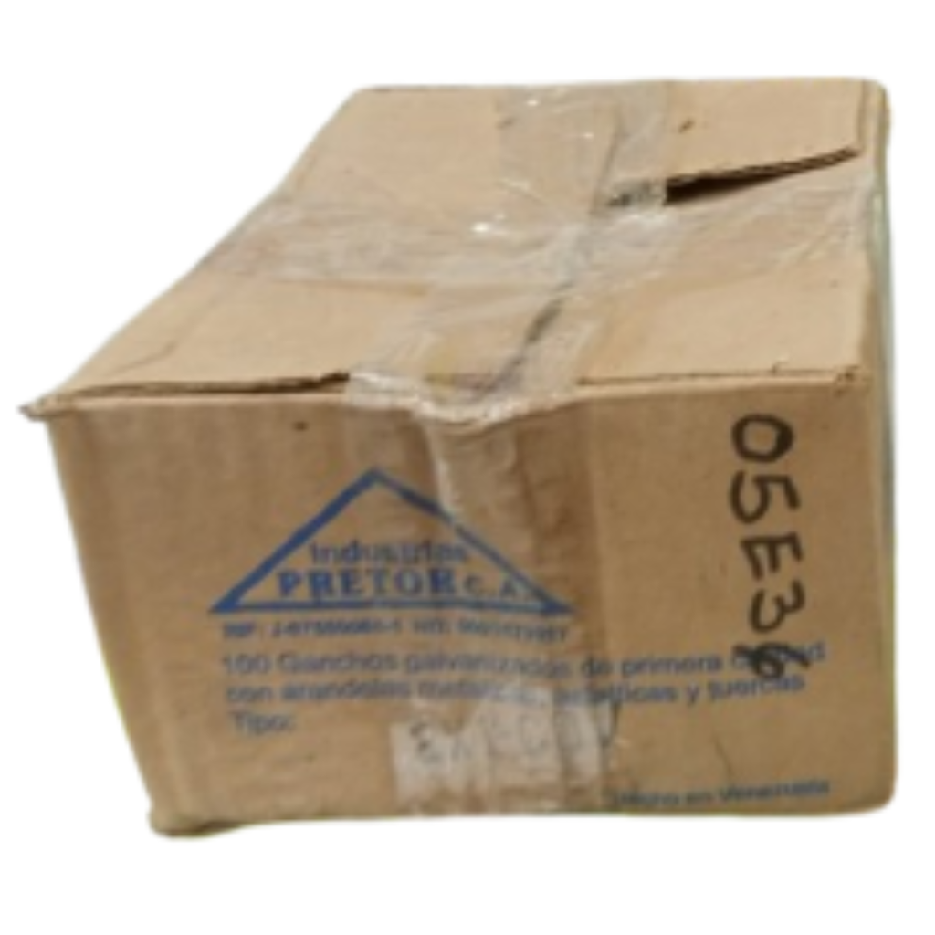 Gancho 2"x1" cov 28x120 Largo por Caja