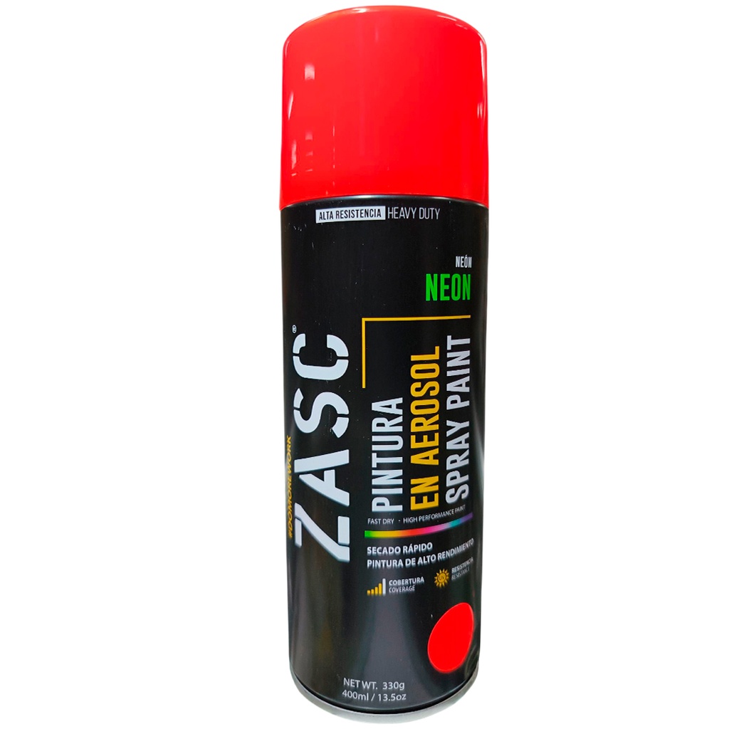 Aerosol neón naranja 400ml ZASC