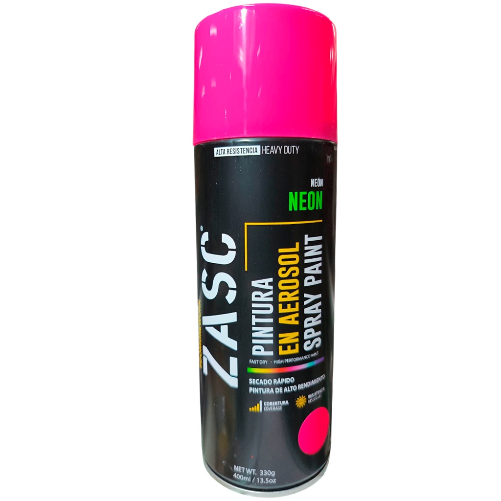 Aerosol neón rosado 400ml ZASC
