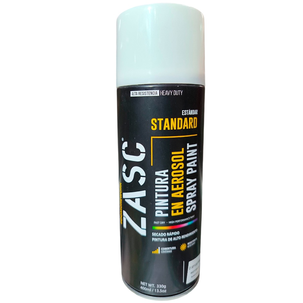 Aerosol uso general blanco mate 400ml ZASC
