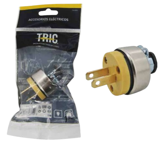 Enchufe aéreo 2p ac125v 15a TRIC
