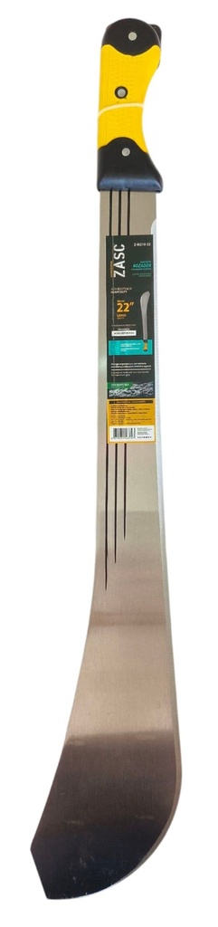 Machete rozador 22" mango plastico ZASC