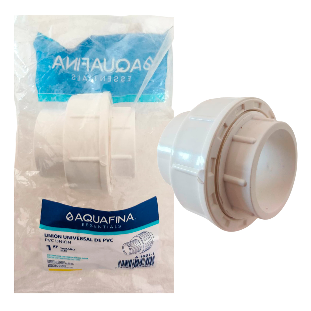 Unión universal pvc hr1" x hr1'' AQUAFINA