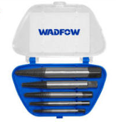 Extractor de tornillo WADFOW (set 5pz)