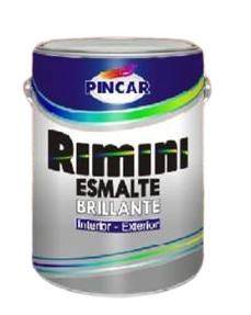 Pintura esmalte negro rimini PINCAR (galon)