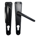 Manilla de aluminio fija/movil UNICITY (NEGRO)