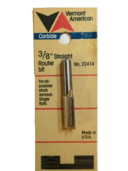 Broca para fresadora de madera 3/8" VERMONT AMERICA