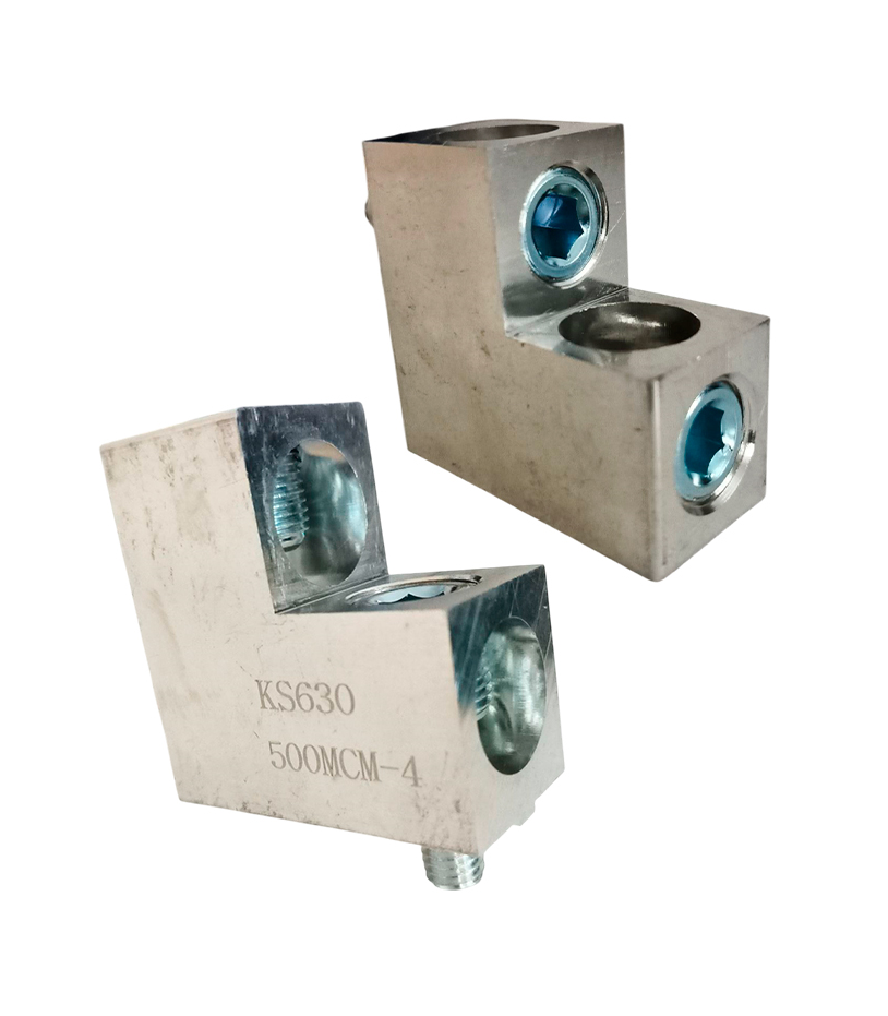 Terminal L (zapatico) ANDELI KS630 2 X 4-500 MCM (Paquete 3 und)