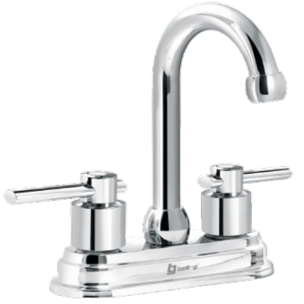 Grifería lavamano pico cisne oval BELT-G (cromado)