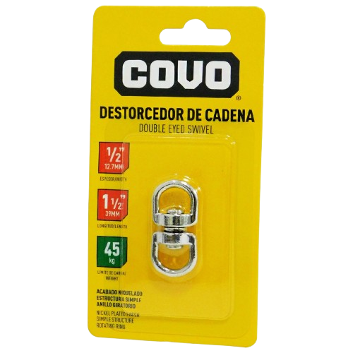 Destorcedor de cadena (3/4'' x 1.1/2") 45kgs COVO