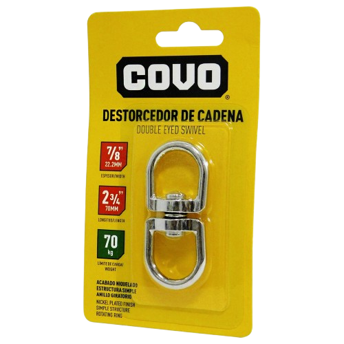 Destorcedor de cadena (7/8" x 2.3/4") 70kgs COVO