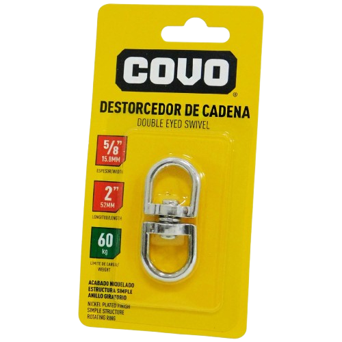 Destorcedor de cadena (5/8" x 2") 60kgs COVO