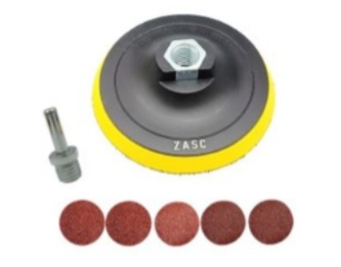 Respaldo para fibrodisco 4.1/2'' x hr5/8'' ZASC (set 7pz)