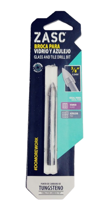 Mecha para vidrio y cerámica ZASC (3/8'')