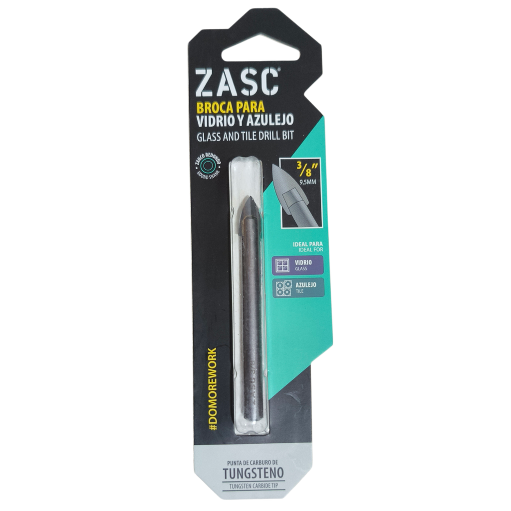 Mecha para vidrio y cerámica ZASC (3/8'')