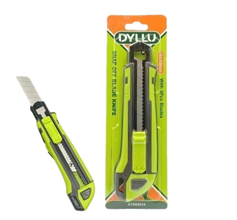Exacto mango ergonomico (18x100mm) 3 hojillas 170mm DYLLU