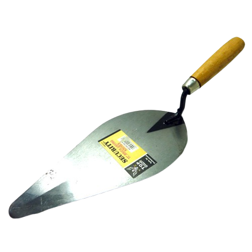 Cuchara albañil 11" mango madera SECURITY