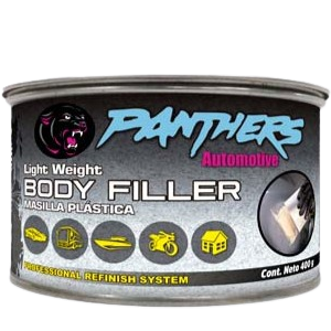 Masilla plástica 1/8 galón (400grs) PANTHERS