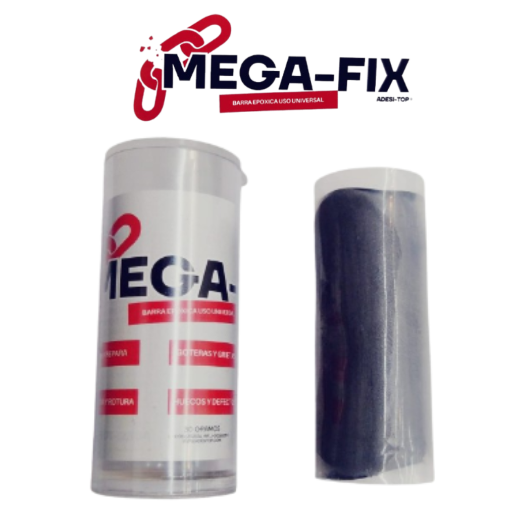 Plastilina epoxica 2 componentes 30gr MEGA FIX