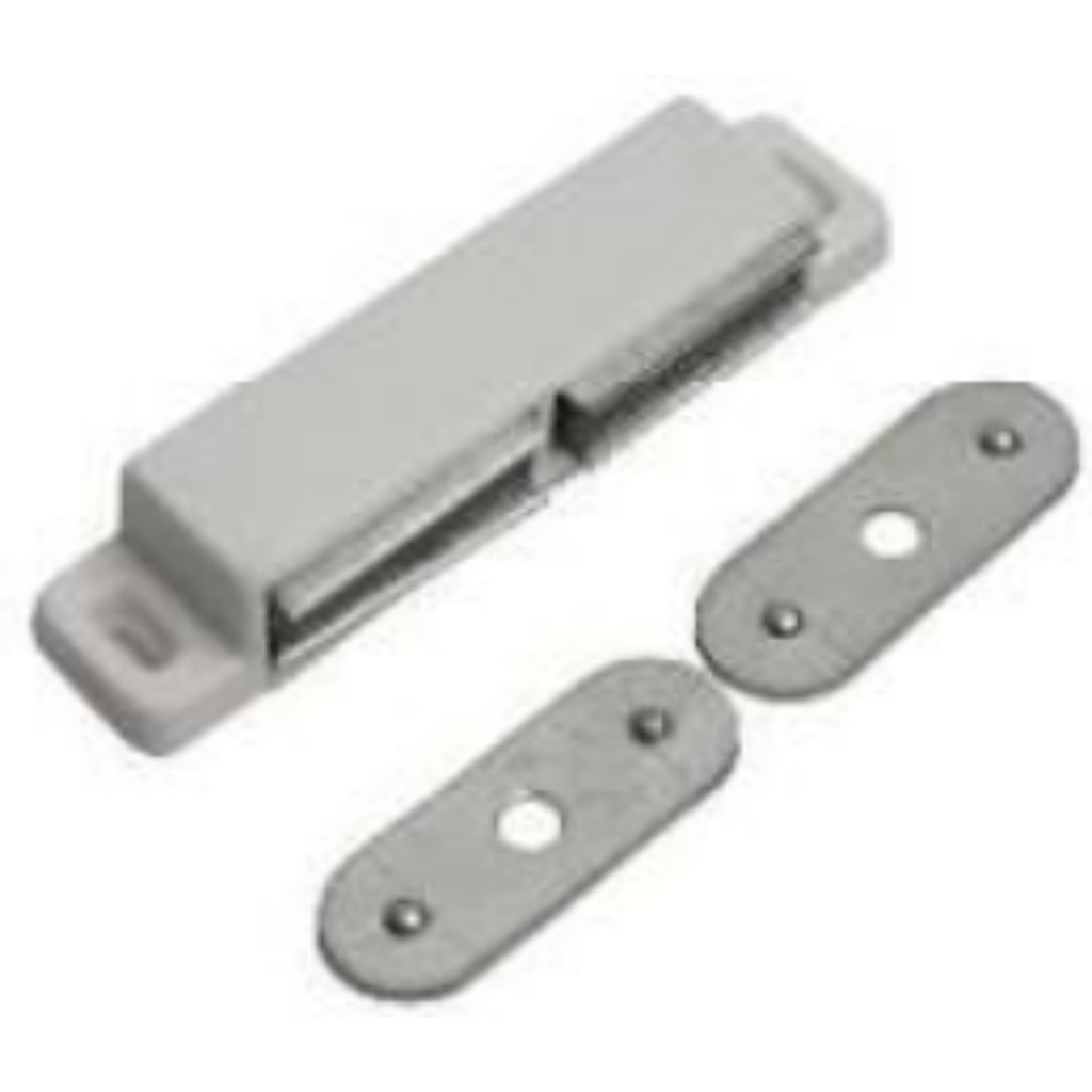 Imán para puerta 96mm blanco VERT