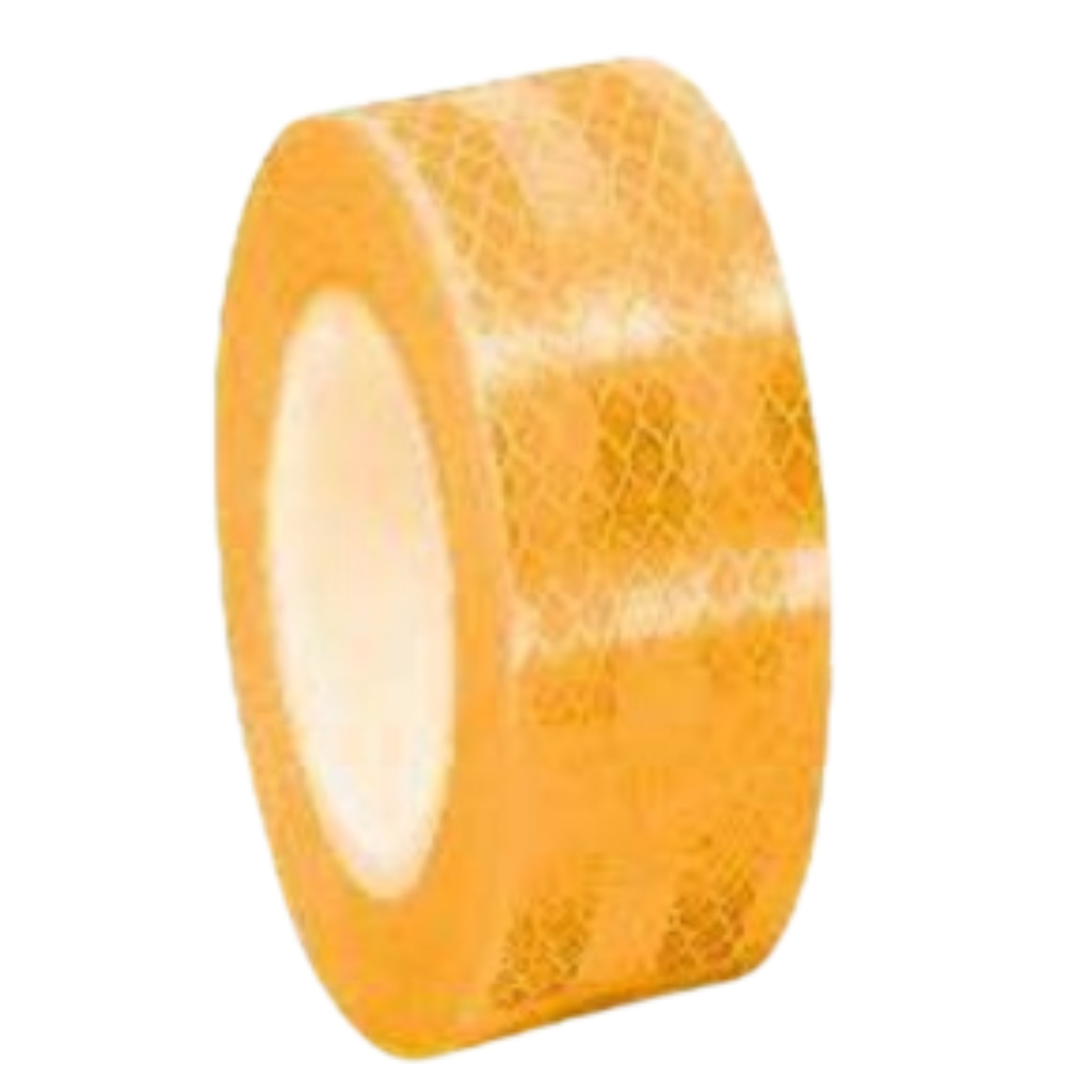 Cinta reflectiva 25mm x 5metros amarilla HIGHPOWER