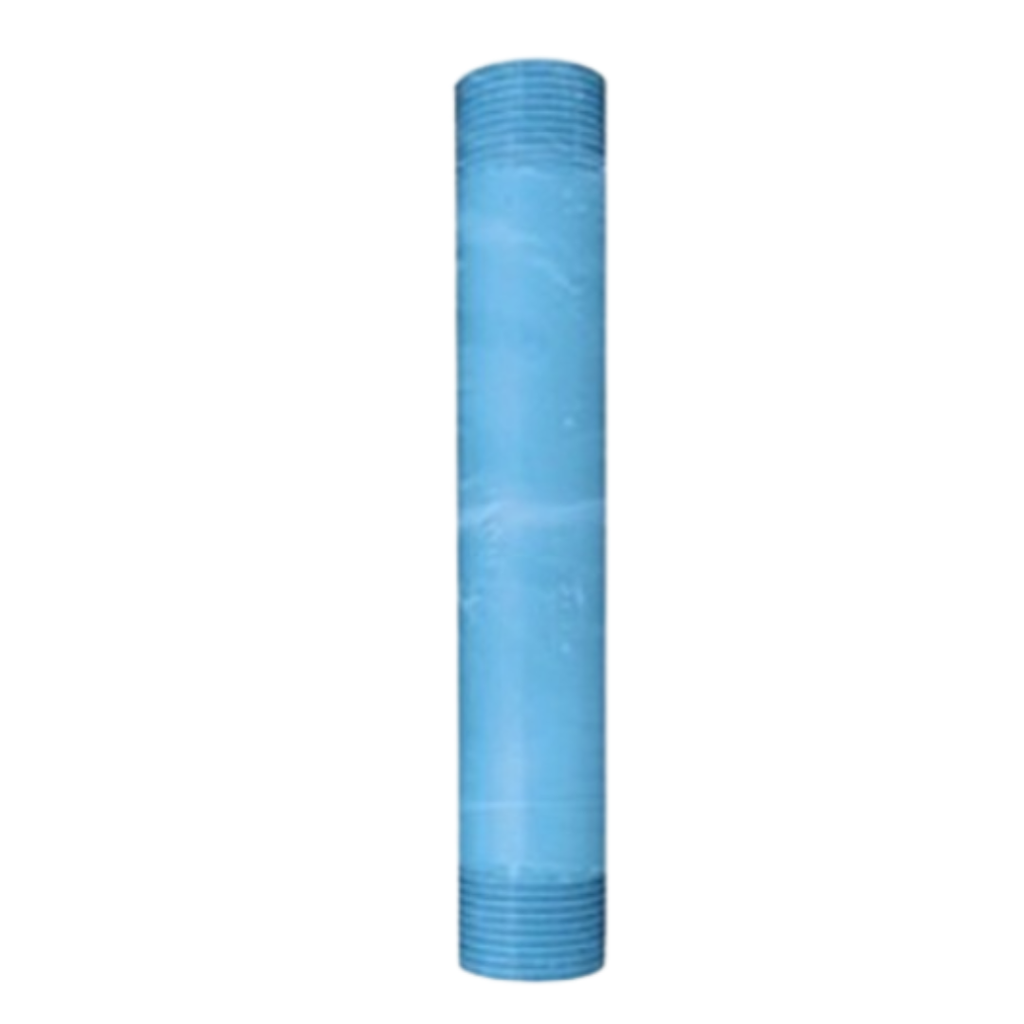 Niple pvc azul mr x mr (3/4" x 6") (x unidad)