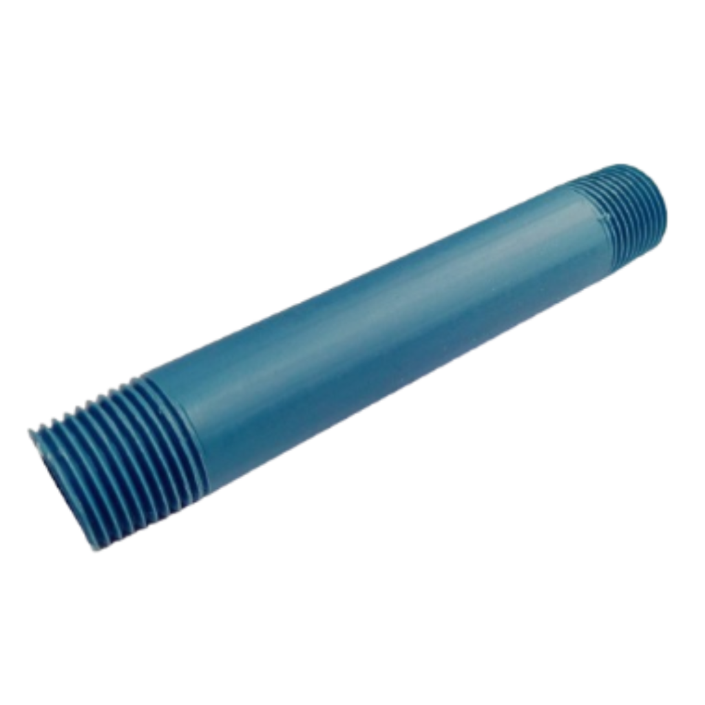 Niple pvc azul mr x mr (3/4" x 8") (x unidad)
