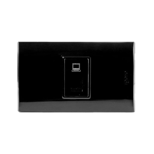 [B408-B] Toma para conector rj45 redes IGOTO (serie b black)
