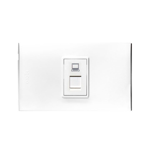 [B408-W] Toma para conector rj45 redes IGOTO (serie b)
