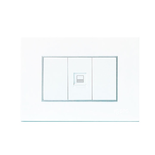 [Z408-W] Toma para conector rj45 redes IGOTO (serie z white)