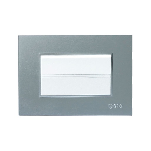 [Z512-S] Interruptor sencillo IGOTO (serie z silver)