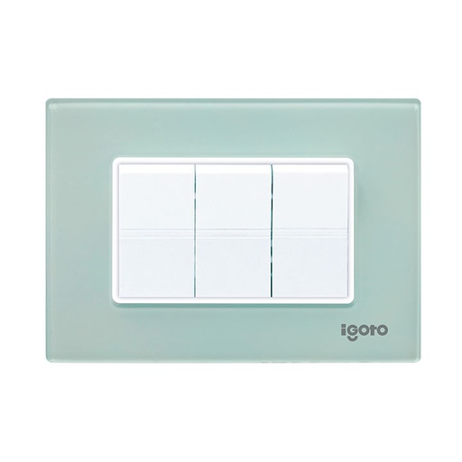 [Z516-A] Interruptor triple IGOTO (serie z acylic)