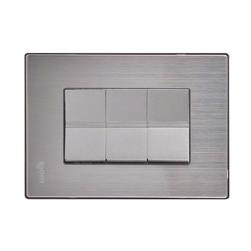 [I516] Interruptor triple IGOTO (serie i inox)