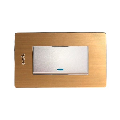 [X512] Interruptor sencillo IGOTO (serie x gold)