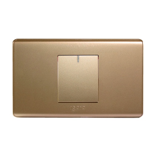 [A2012-G] Interruptor sencillo IGOTO (serie a20 gold)