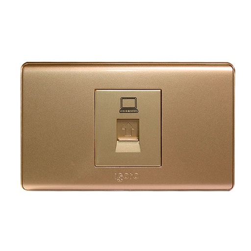 [A2073-G] Toma para conector rj45 redes IGOTO (serie a20 gold)