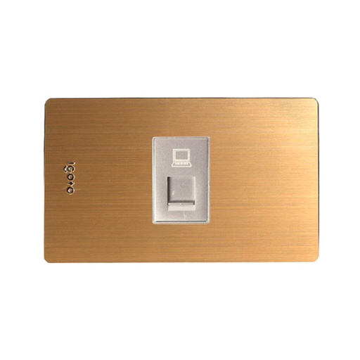 [X408] Toma para conector rj45 redes IGOTO (serie x gold)